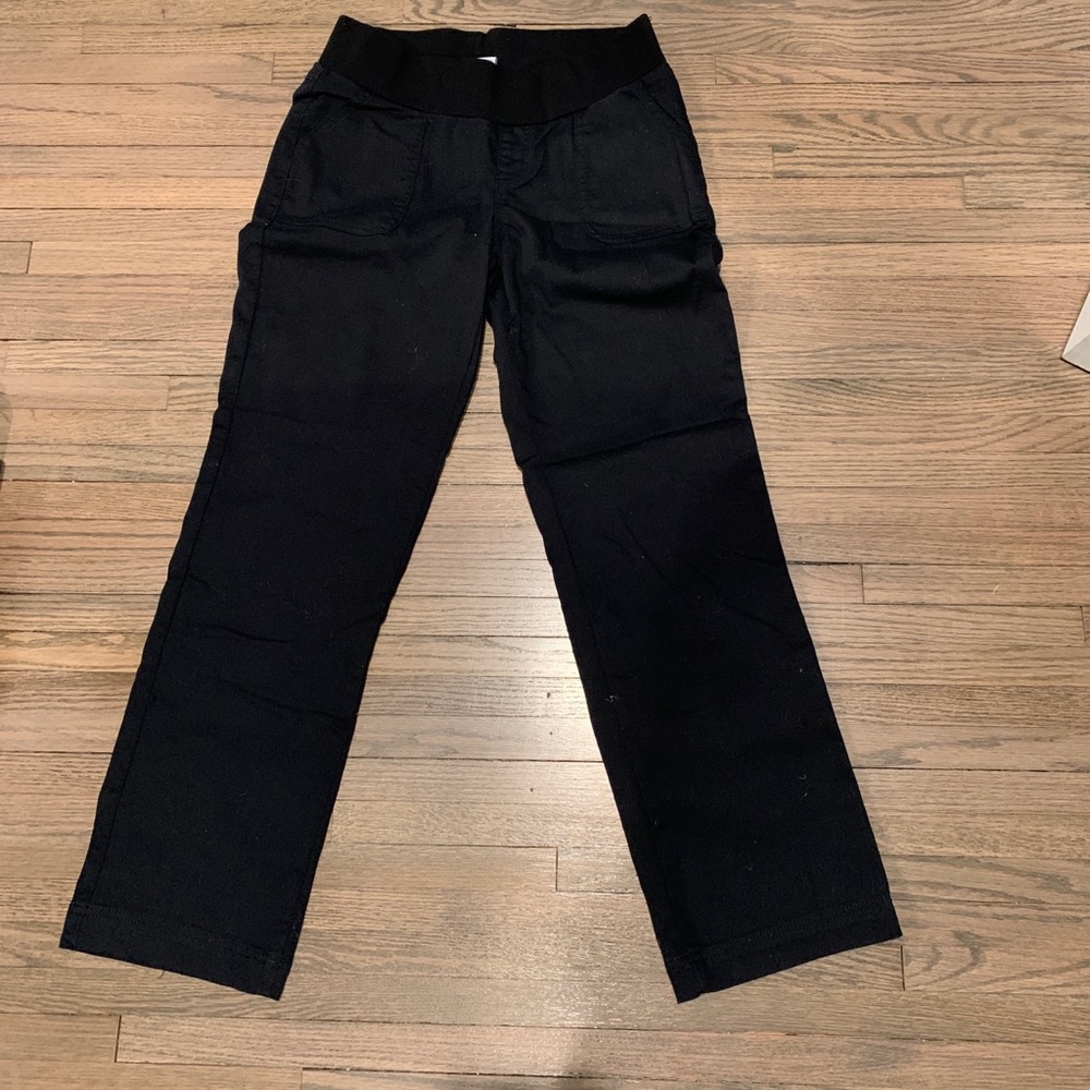 Planet motherhood black maternity pants